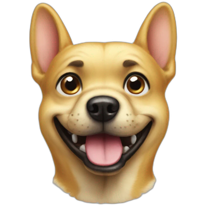 Spongebob dog paris emoji