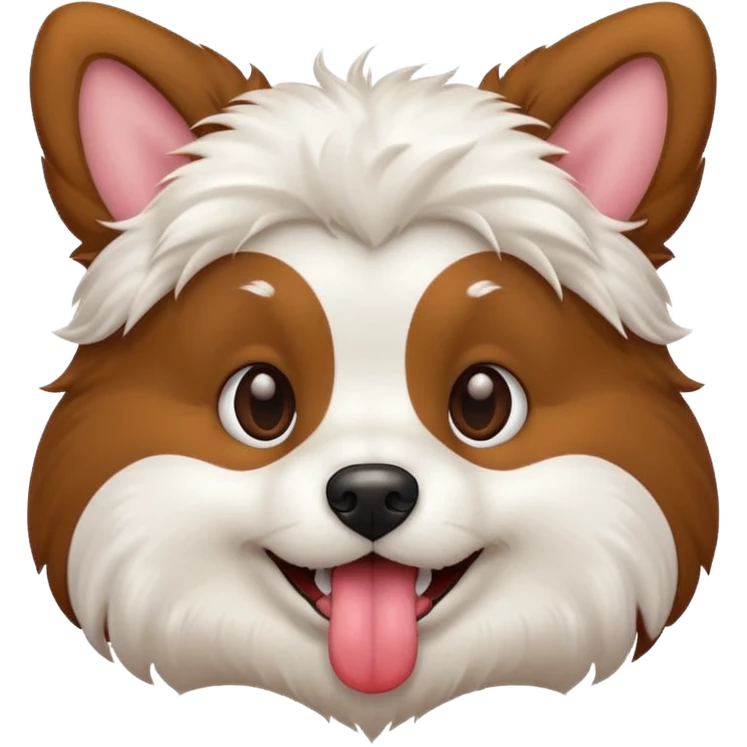 Cute dog emoji