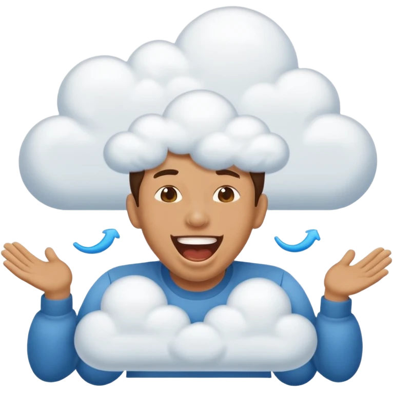 خر داره می‌خنده میگه عررر خفه شو  توی یه ابر جلوی دهنش emoji