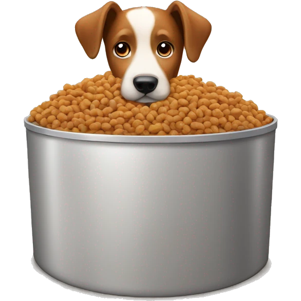 Dog food emoji