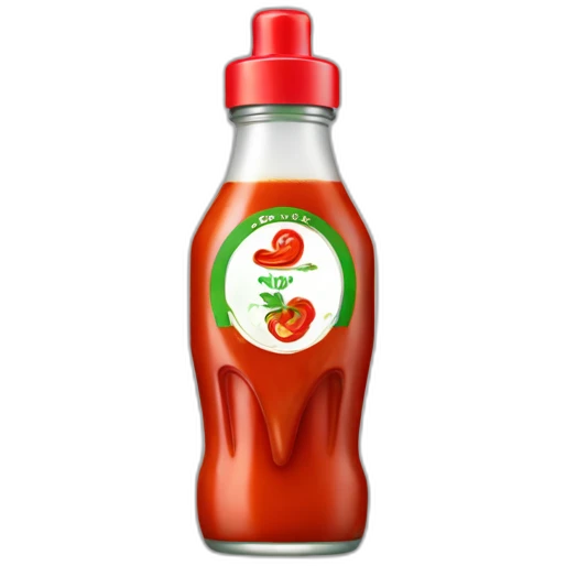 sriracha sauce bottle emoji