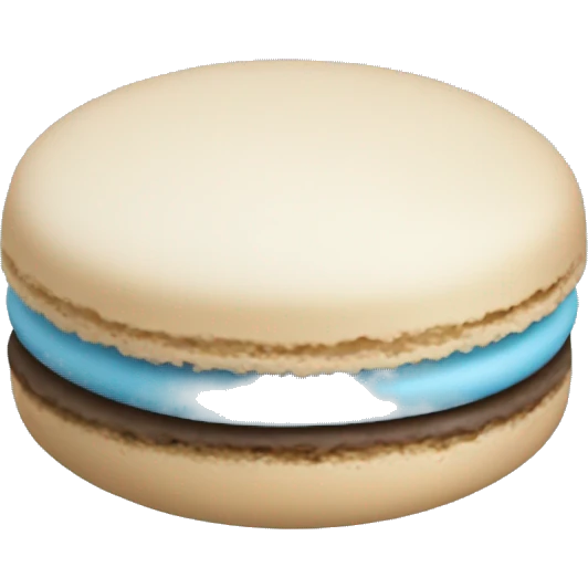 macaroon blue emoji