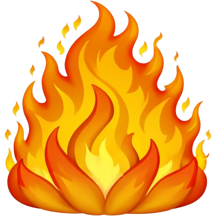 dados de fuego  emoji