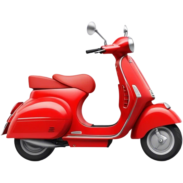 Vespa de corazón  emoji