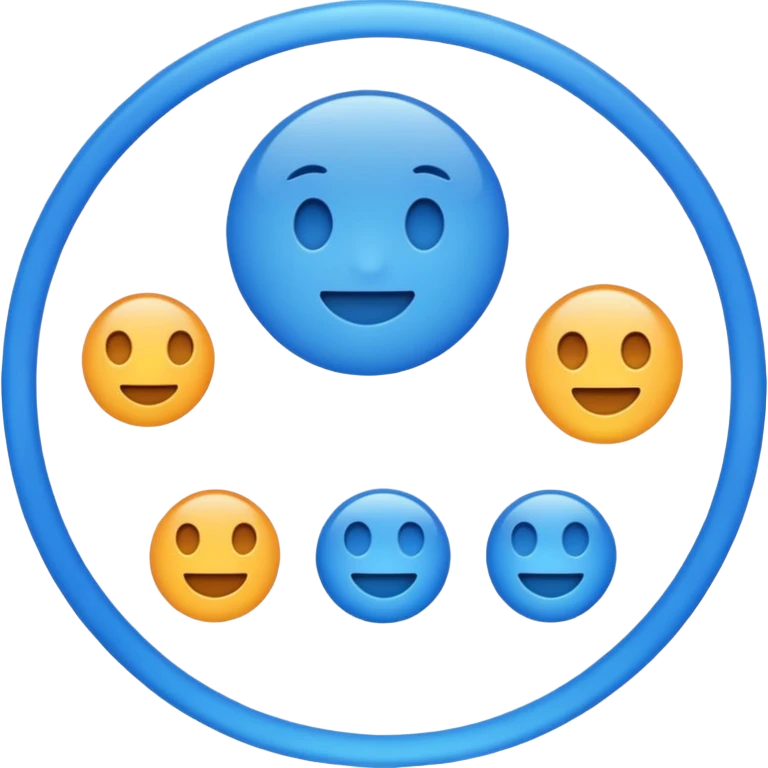 🔵 emoji