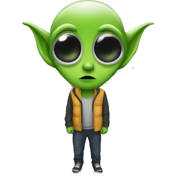 Alien in nyc emoji