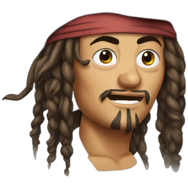 drunk Jack sparrow emoji