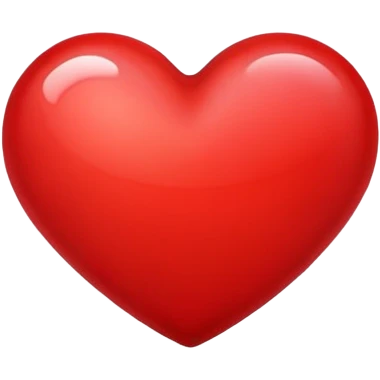 red heart emoji