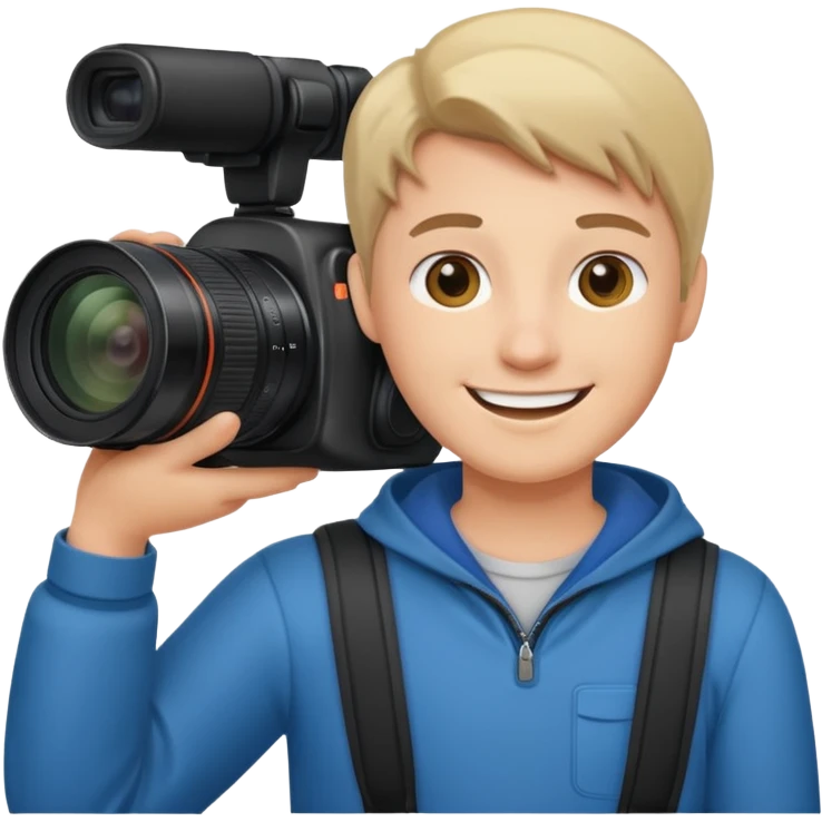 dslr caucasoin photographer emoji emoji