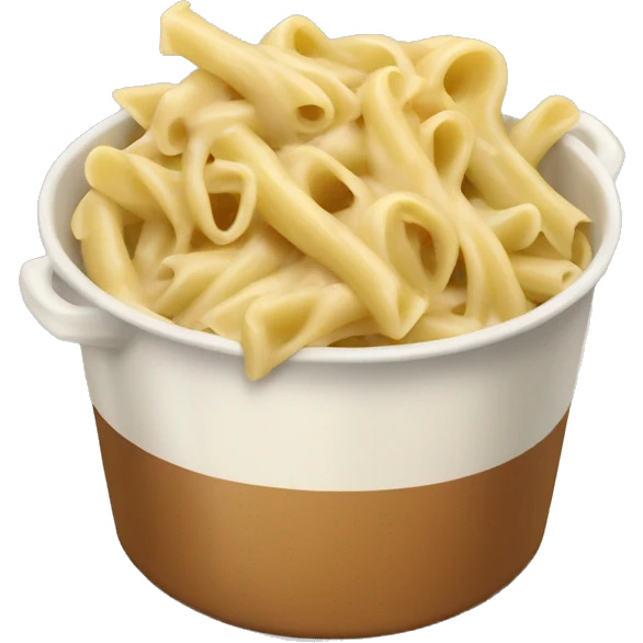 Chicken Alfredo pasta emoji