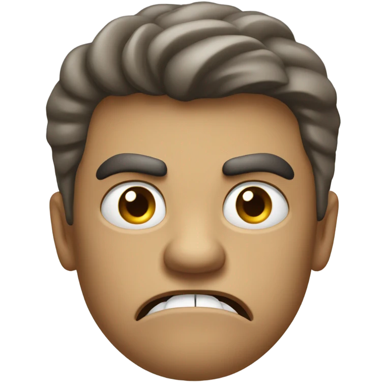 Angry person  emoji