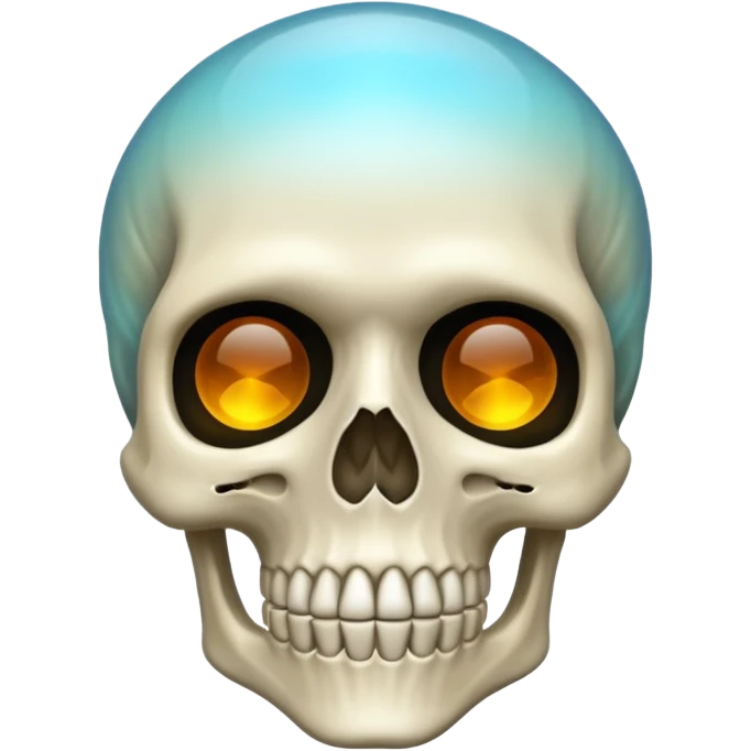 Aura skeleton emoji