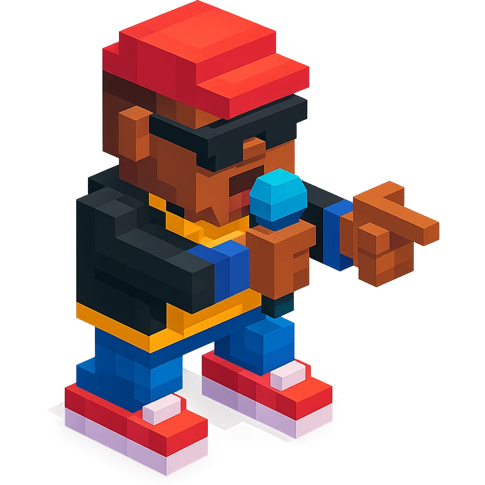 Biggie in rap battle emoji