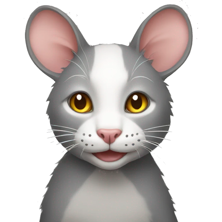 Cat rat emoji