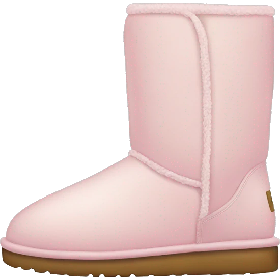 light pink uggs emoji