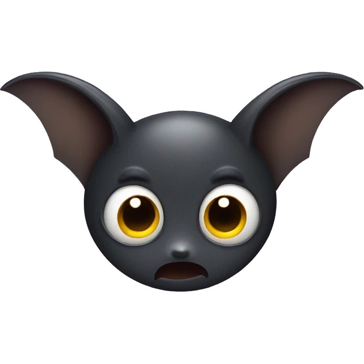 Bat with open eyes emoji