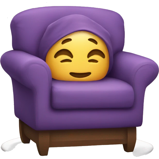 Cozy purple  emoji