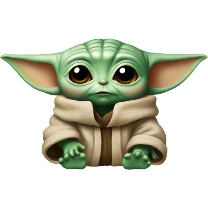 Baby baby yoda emoji