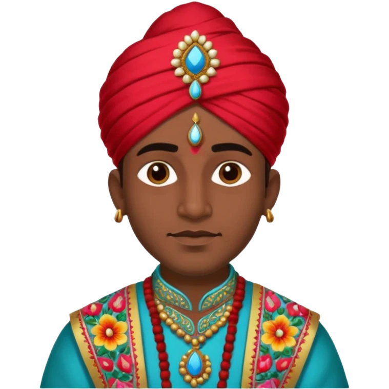 1600's Indian male emoji