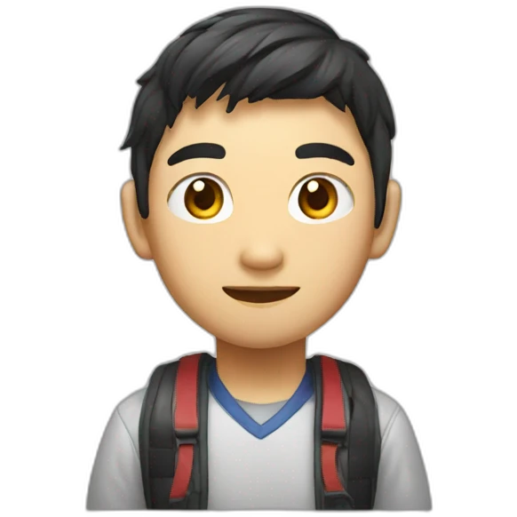 Asian gamer emoji