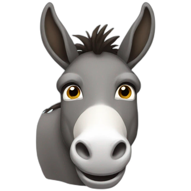 Donkey emoji