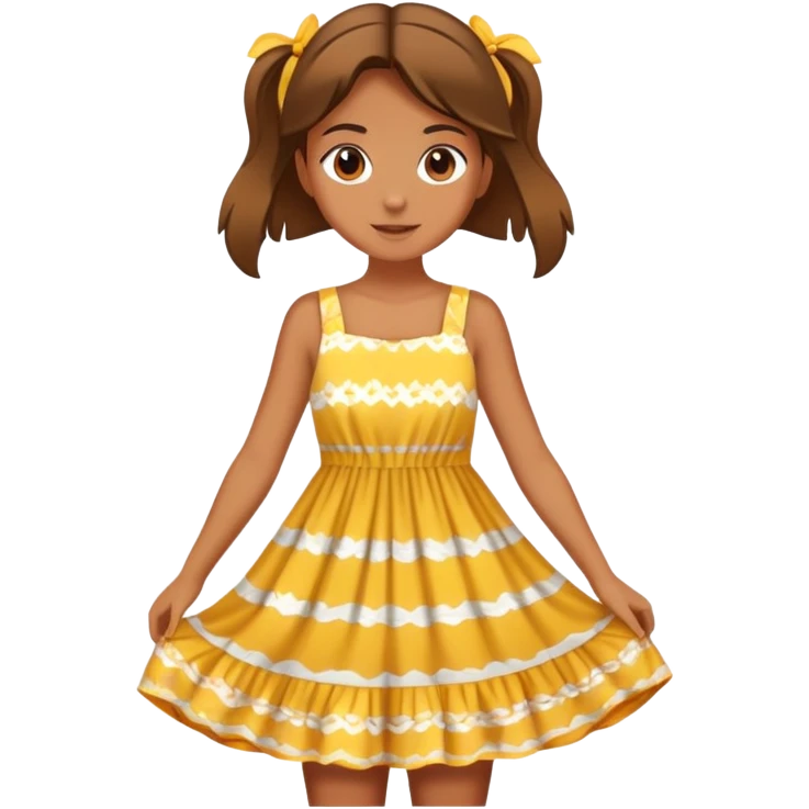 Summer girl emoji