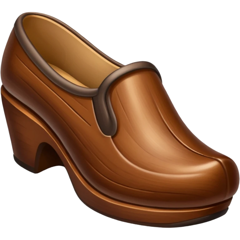 wooden shoe emoji