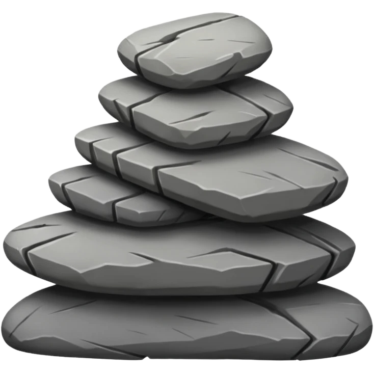content Stone emoji
