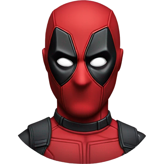 deadpool head without body  emoji