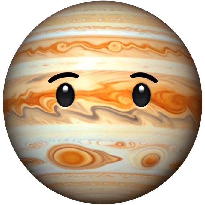 Planet Jupiter emoji