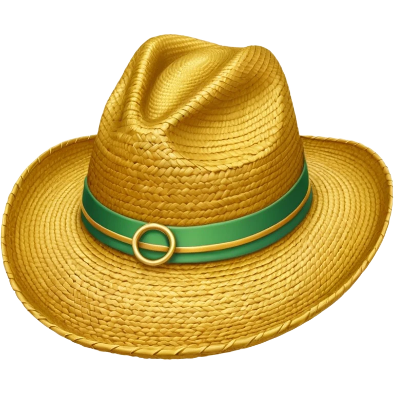 Sombrero Vueltiao con artos anillos emoji