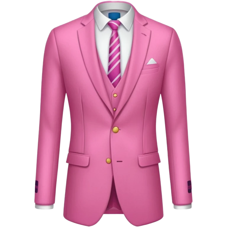 Rugby Fashion sort suit pink without man emoji