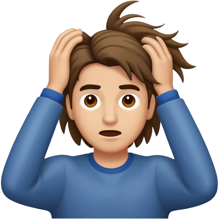Pull her hair emoji