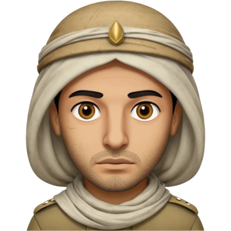 Arab 1984 soldier face emoji