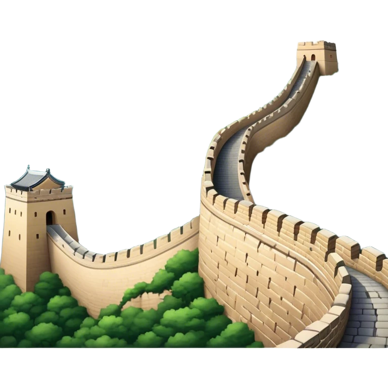 great wall of china, no frame emoji