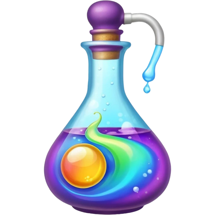 Make a potion bottle emoji