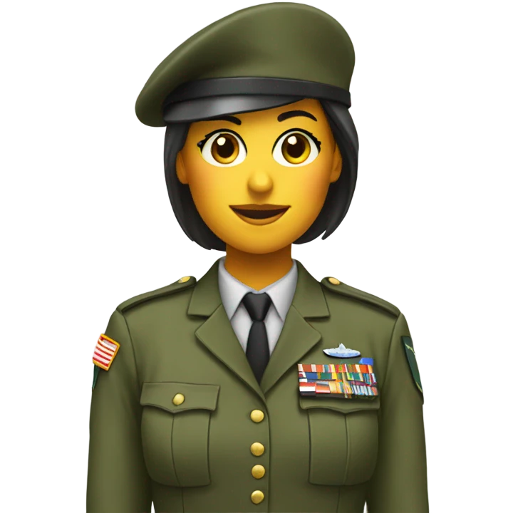 female salute emoji