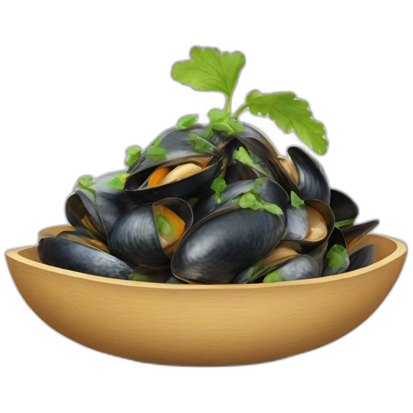 Moule qui pète emoji