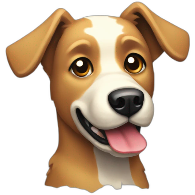 pixel art style dog emoji