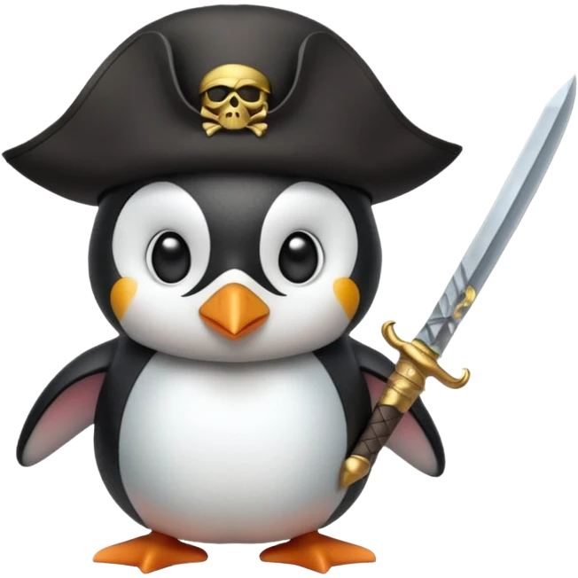 Penquin Pirate emoji