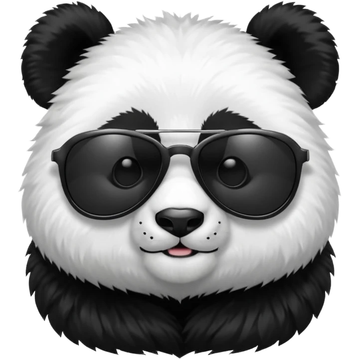 panda with sunglasses emoji