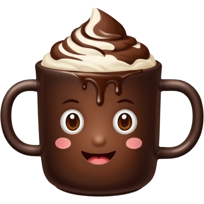 Cioccolata calda aestetich emoji