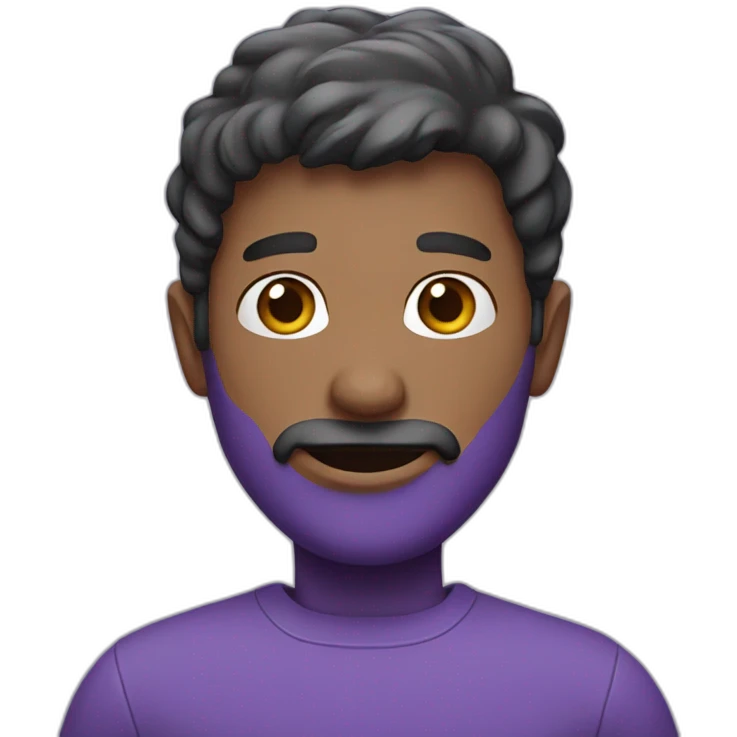 purple guy emoji