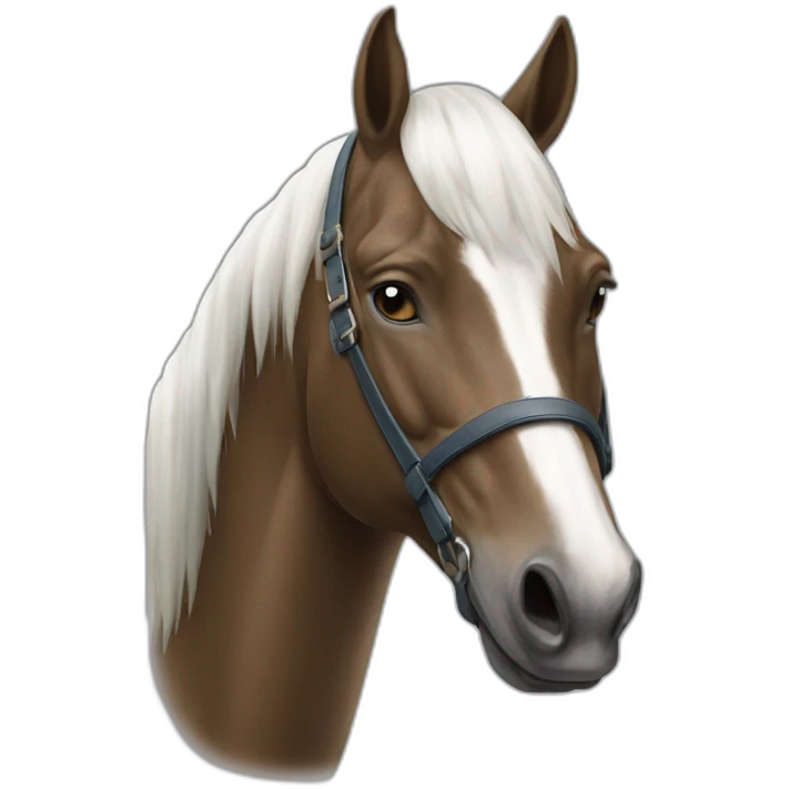 Cheval blanc emoji