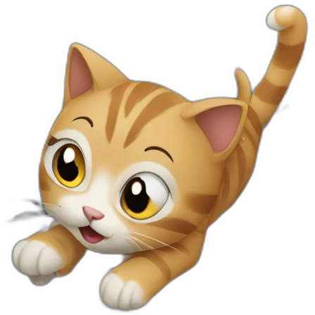 cat tapping keyboard emoji