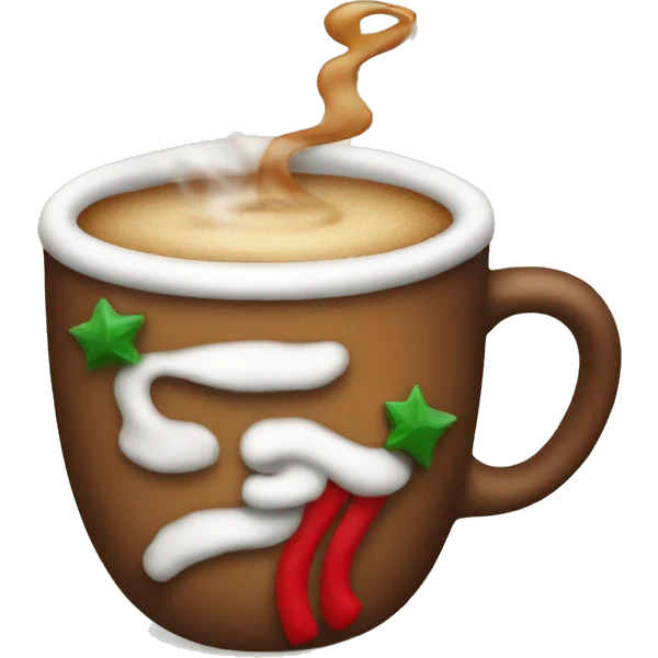 hot christmas drink  emoji