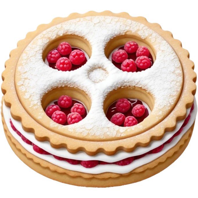 linzer cookie emoji