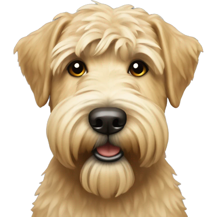 Wheaten terrier
 emoji