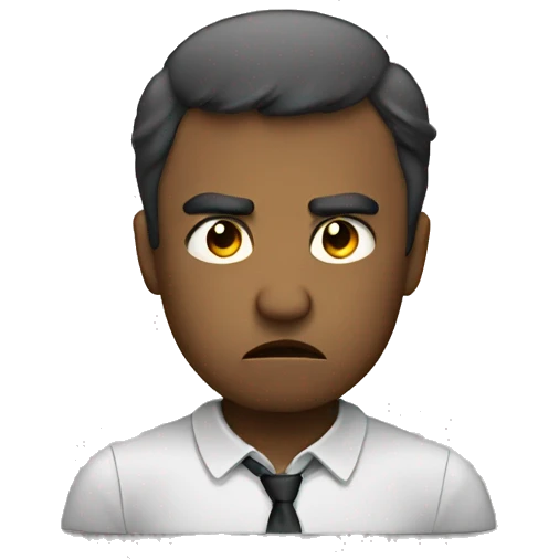 sad angry meeting emoji
