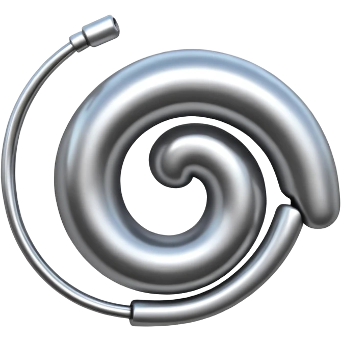 Bouncy spring metal emoji